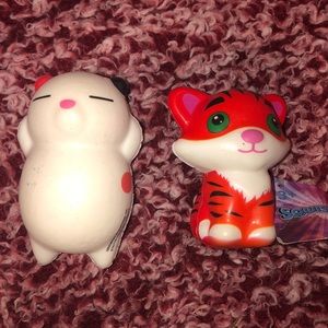 Two pack of animal squishys